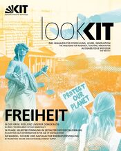 Titelseite des Magazins lookKIT zum Thema Freiheit