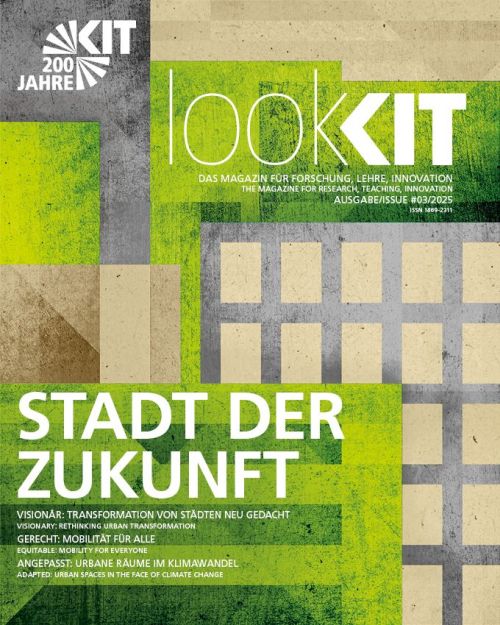 Titelseite von lookKIT zum Thema Stadt der Zukunft